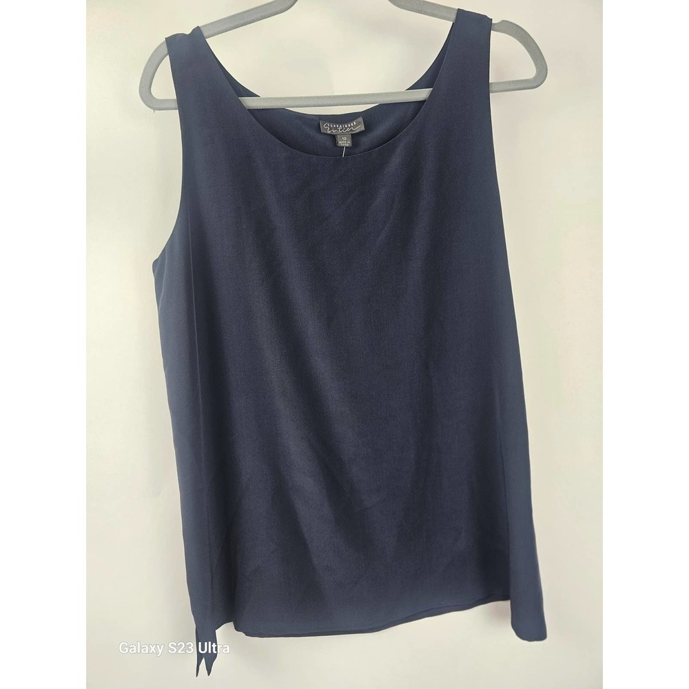 Nordstrom 100% Silk black tank. Closet basic NWT